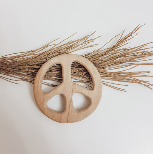 Wooden Peace Teether - Little Reef and Friends
