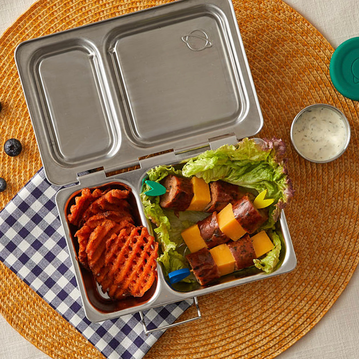 Shuttle Stainless Steel Lunchbox - Little Reef and Friends
