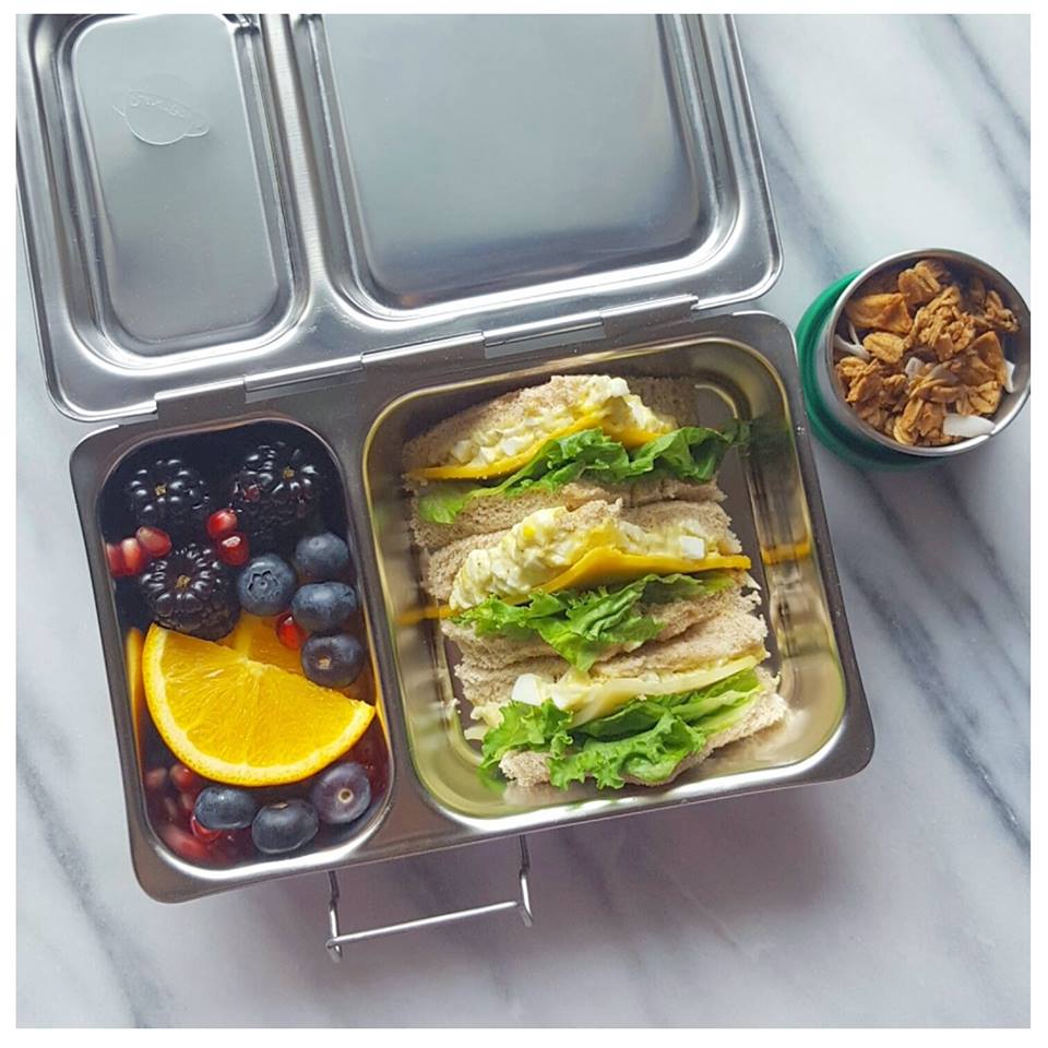 PlanetBox Launch Stainless Steel Lunchbox