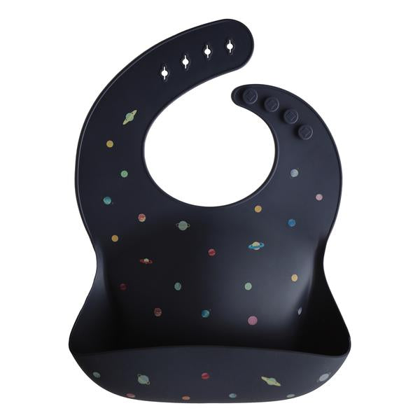Silicone Baby Bib - Planets - Little Reef and Friends