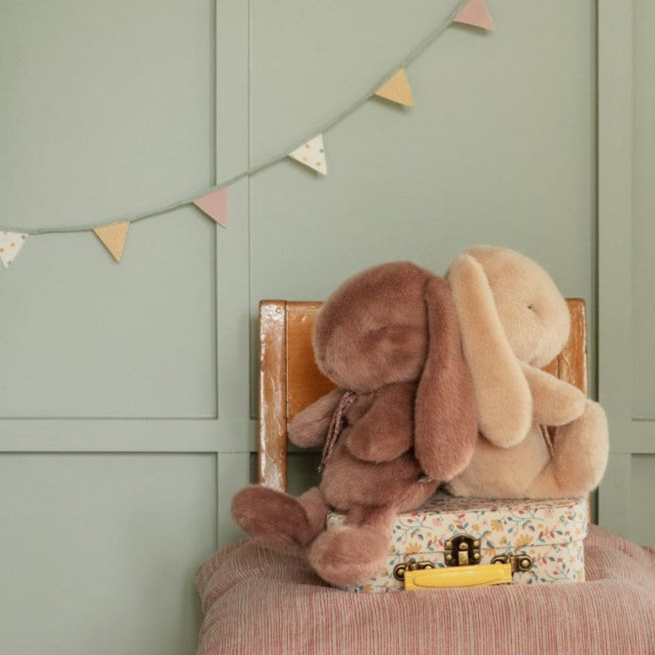 Plush Bunny -  Cream Peach - Little Reef and Friends