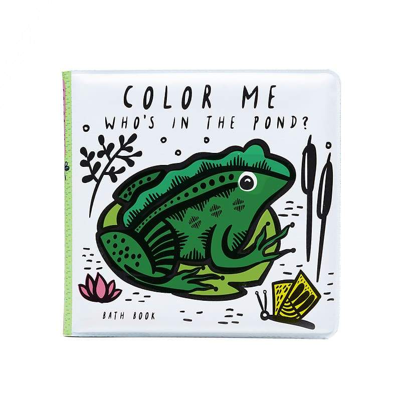 Who's in the Pond? Colour Me Bath Book - Little Reef and Friends
