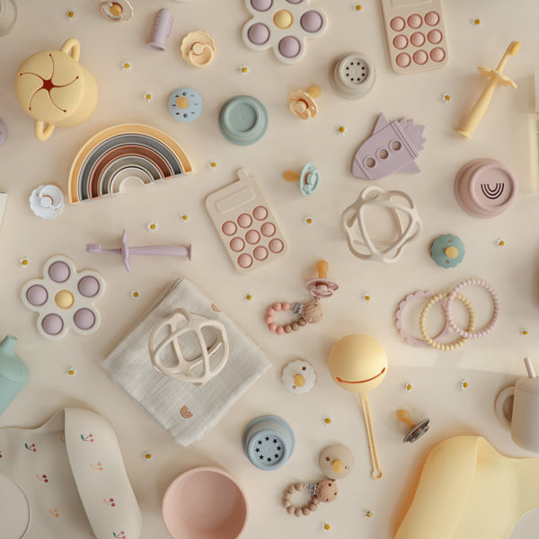 Flower Press Toy - Lilac - Little Reef and Friends