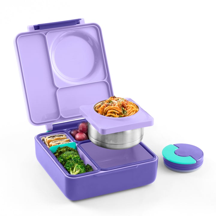 Hot & Cold Bento Lunchbox - Purple Plum - Little Reef and Friends