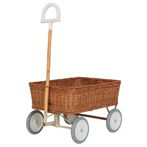 Rattan Wonder Wagon - Natural - Little Reef and Friends