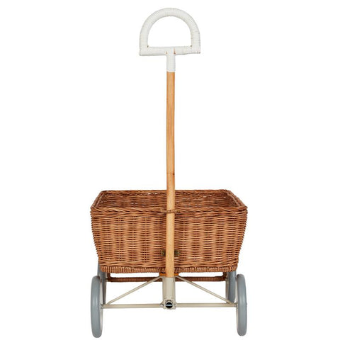 Rattan Wonder Wagon - Natural - Little Reef and Friends