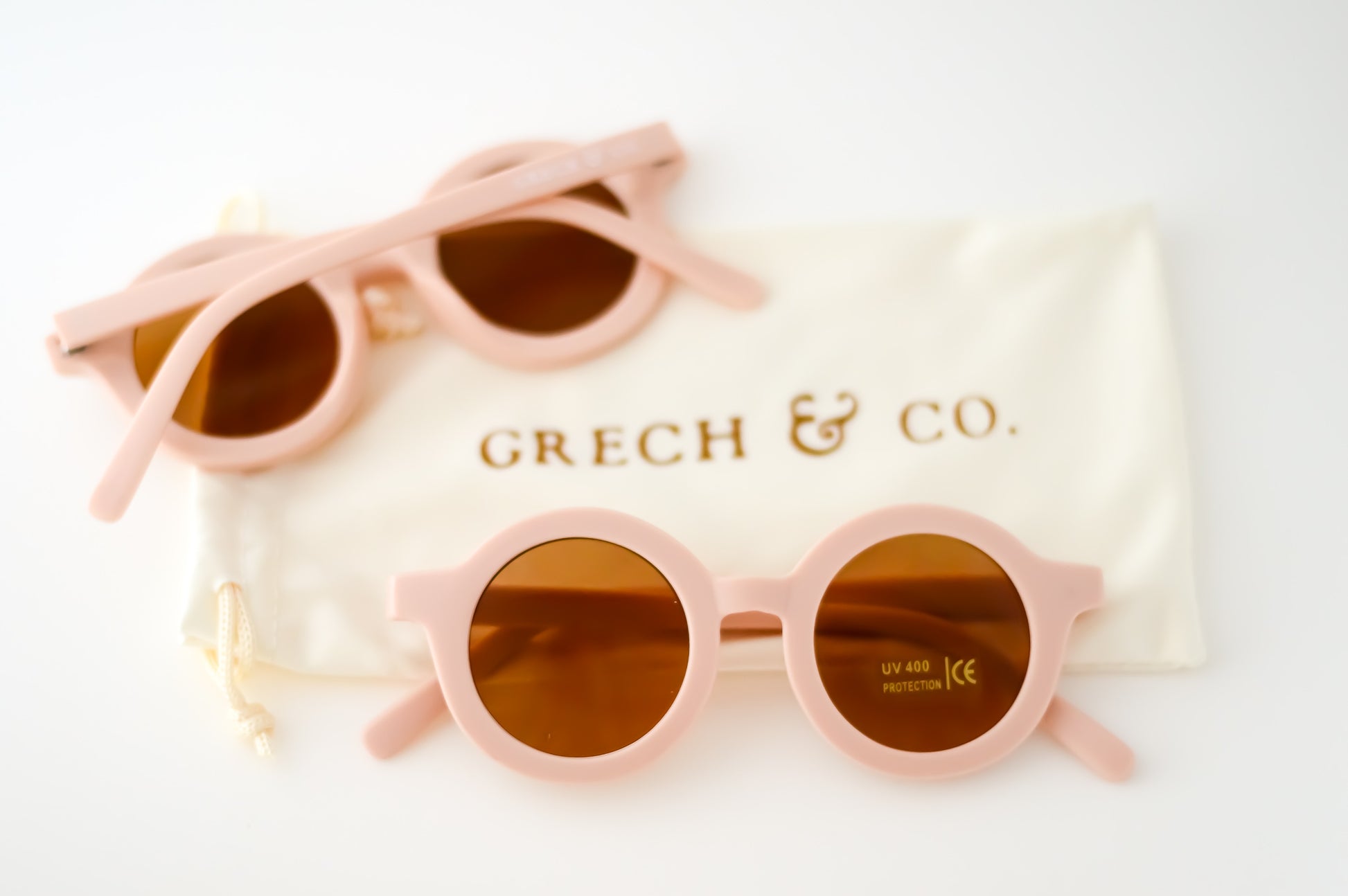 Sustainable Kids Sunglasses - Shell - Little Reef and Friends