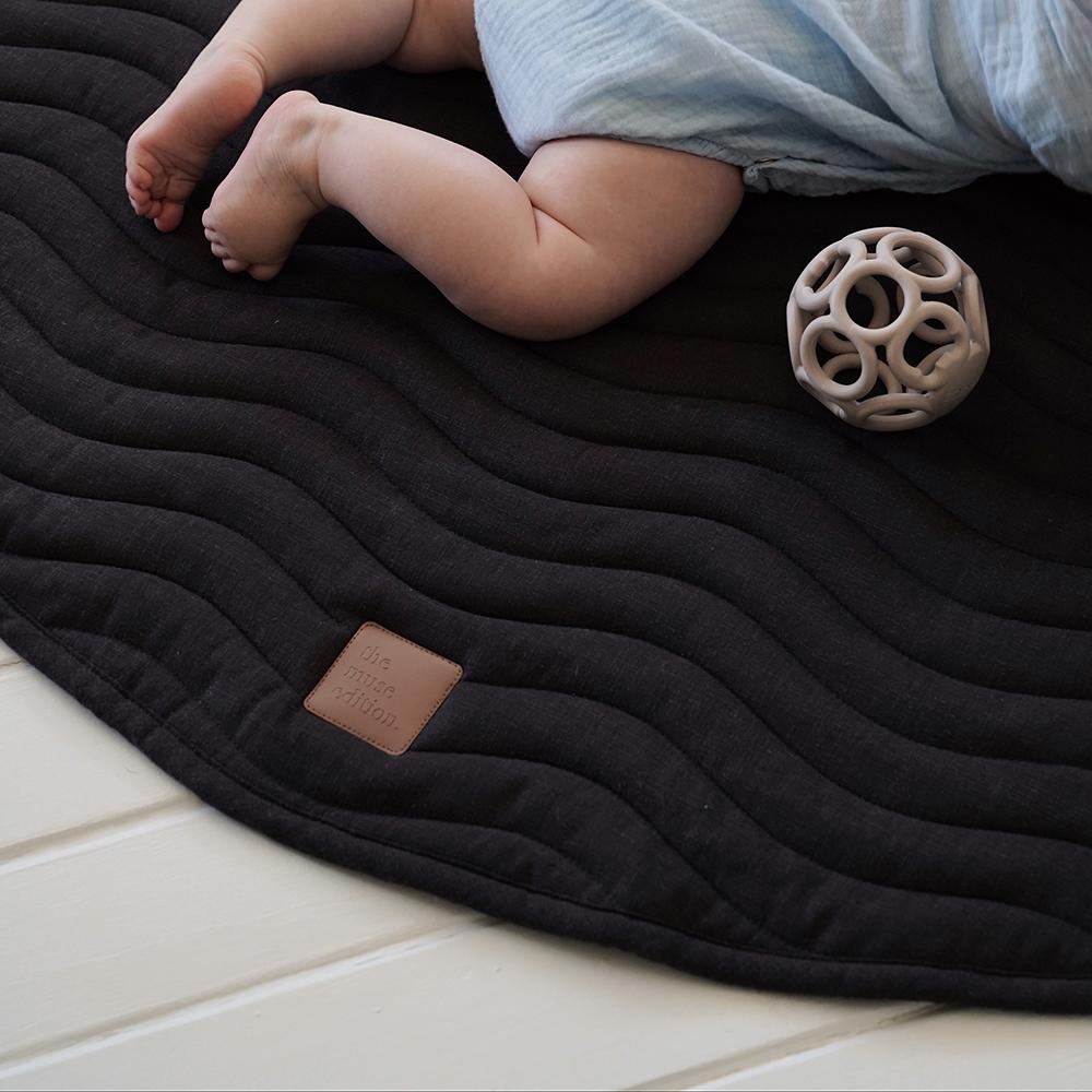 Shadow Linen Play Mat - Little Reef and Friends