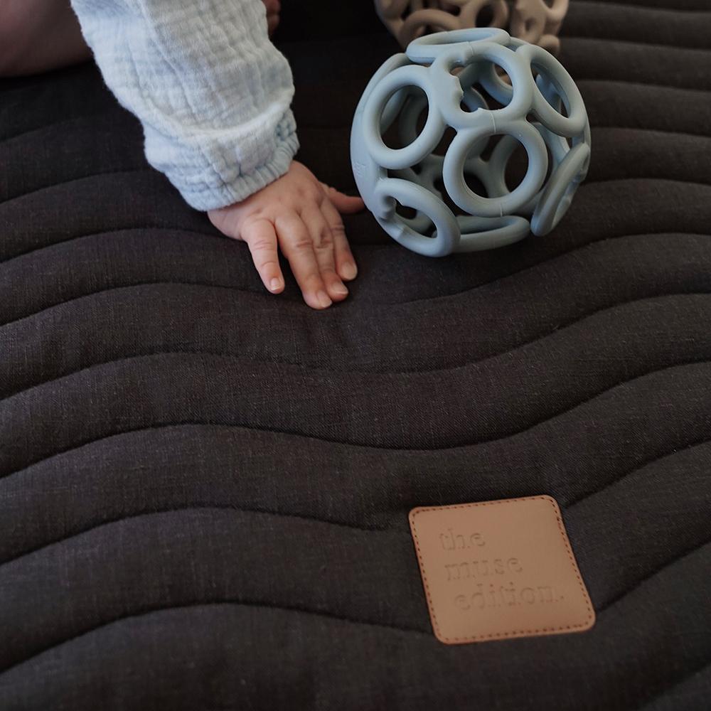 Shadow Linen Play Mat - Little Reef and Friends