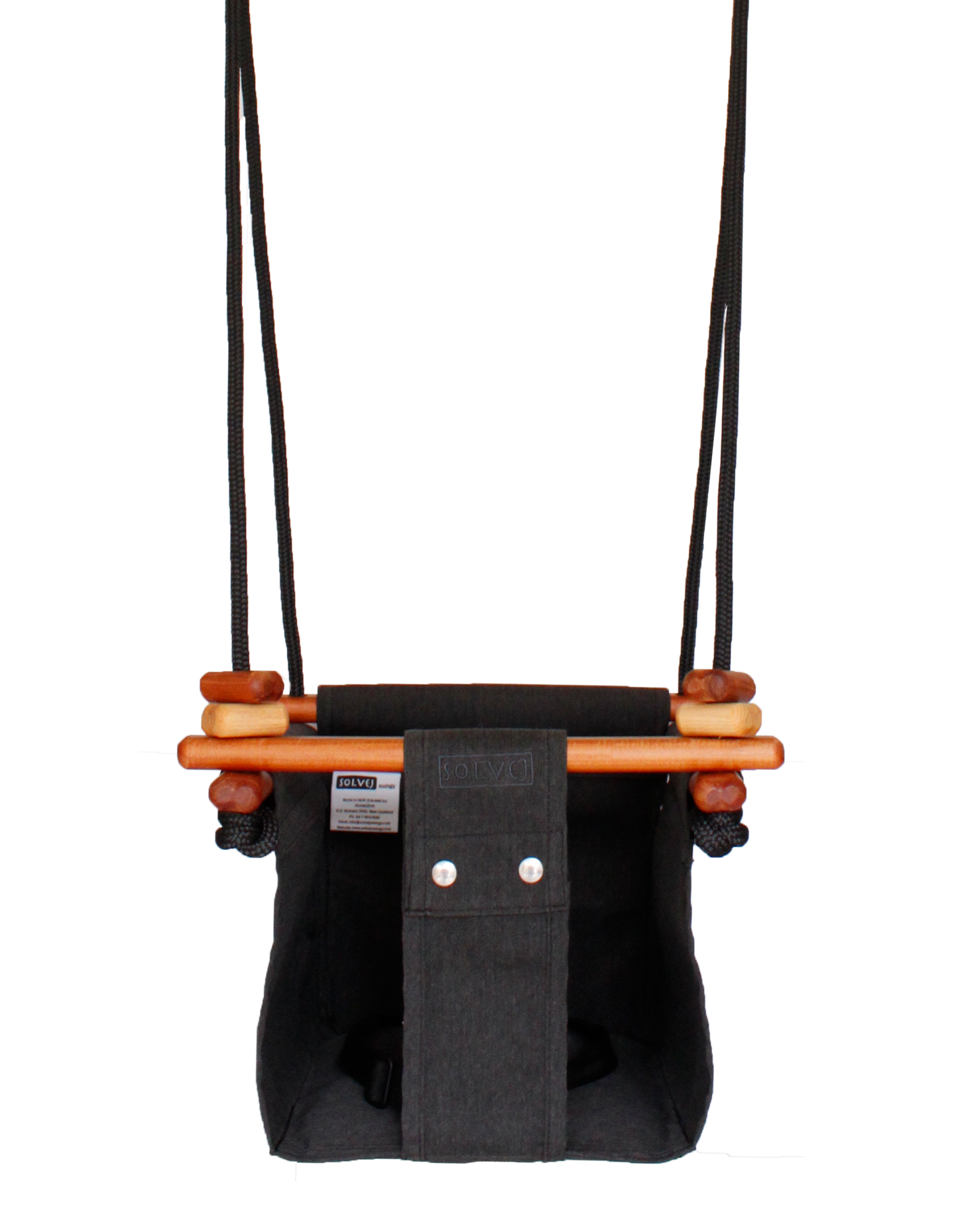 Baby & Toddler Swing - Slate Grey - Little Reef and Friends