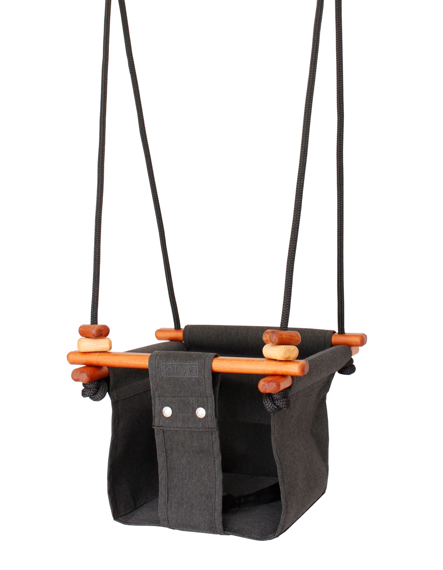 Baby & Toddler Swing - Slate Grey - Little Reef and Friends