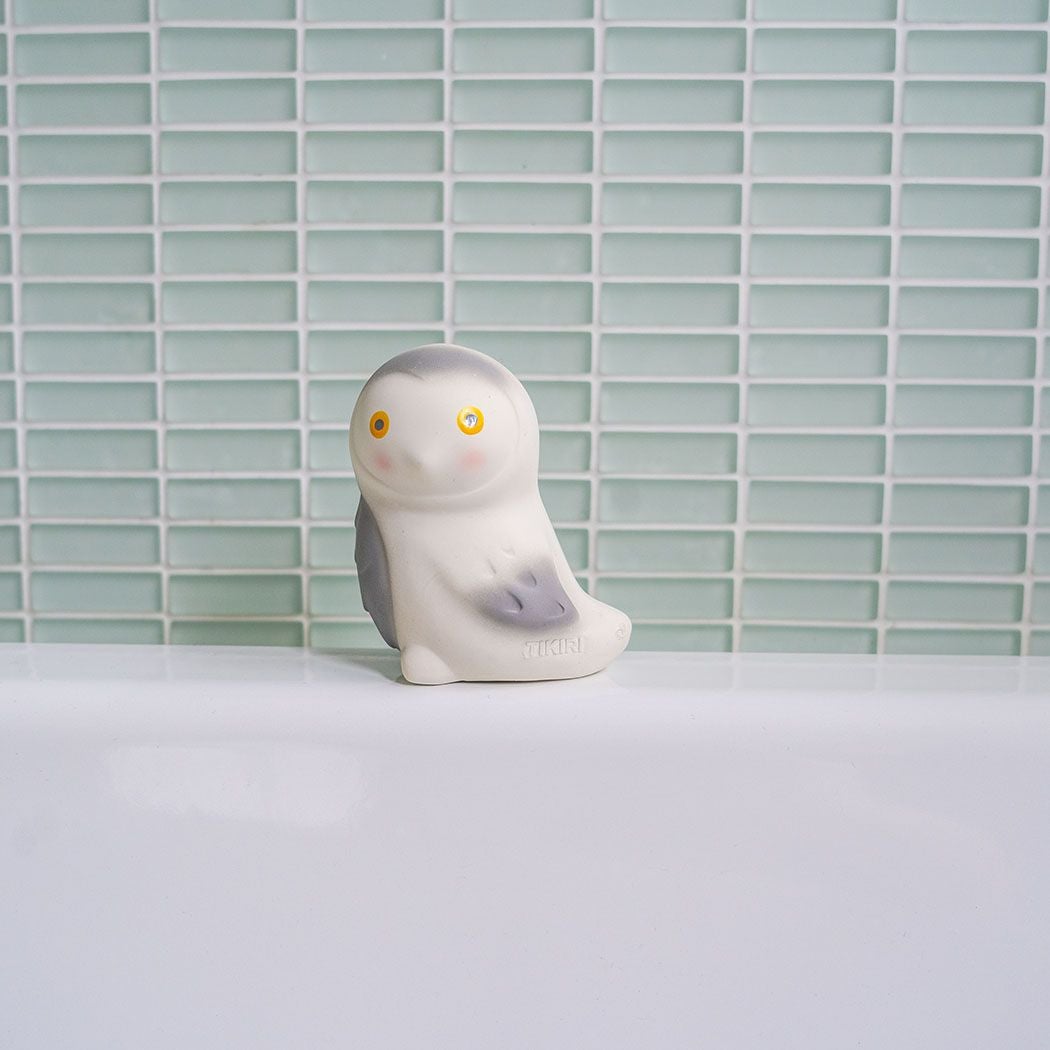 My First Arctic Animal Rubber Toy - Snow Owl - Little Reef and Friends
