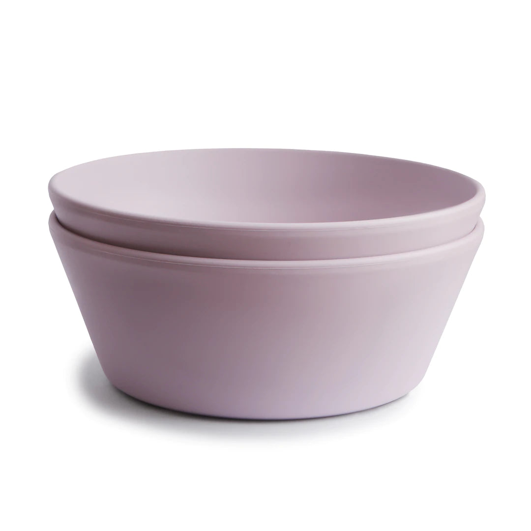Round Bowl (Set of 2) - Soft Lilac - Little Reef and Friends