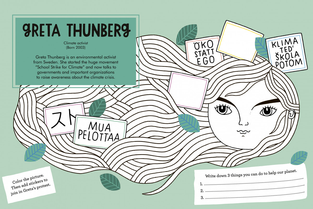 Little People, Big Dreams - Sticker Activity Book - Little Reef and Friends