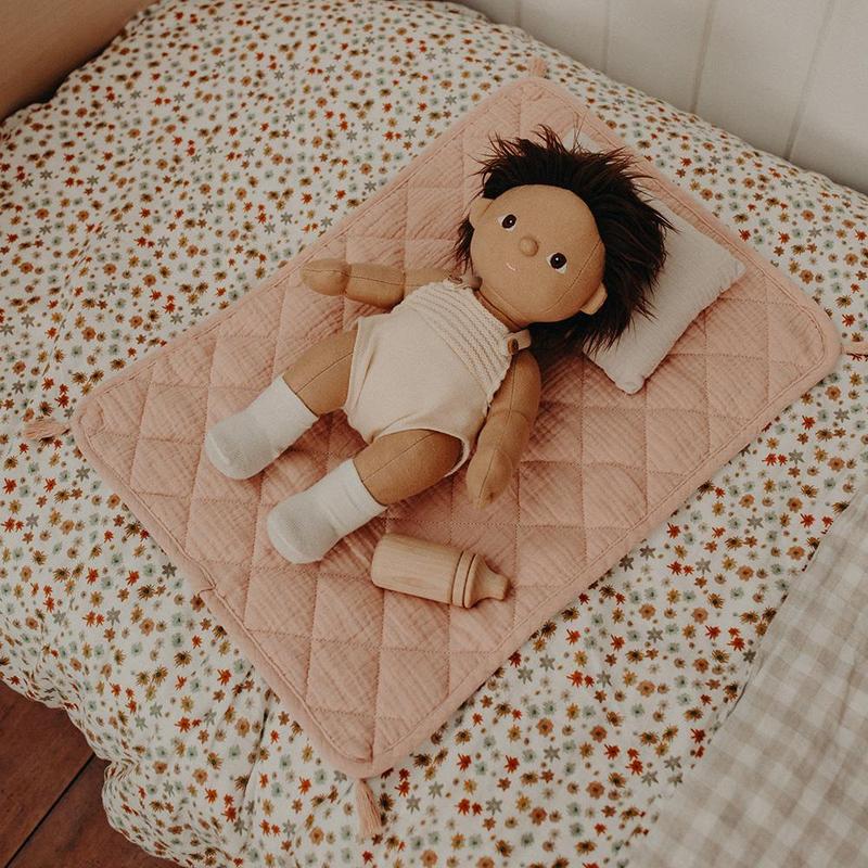 Strolley Organic Cotton Bedding Set - Rose - Little Reef and Friends