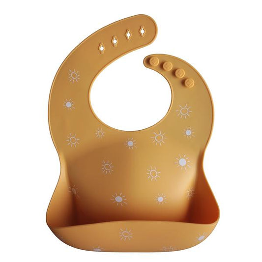 Silicone Baby Bib - Sun - Little Reef and Friends