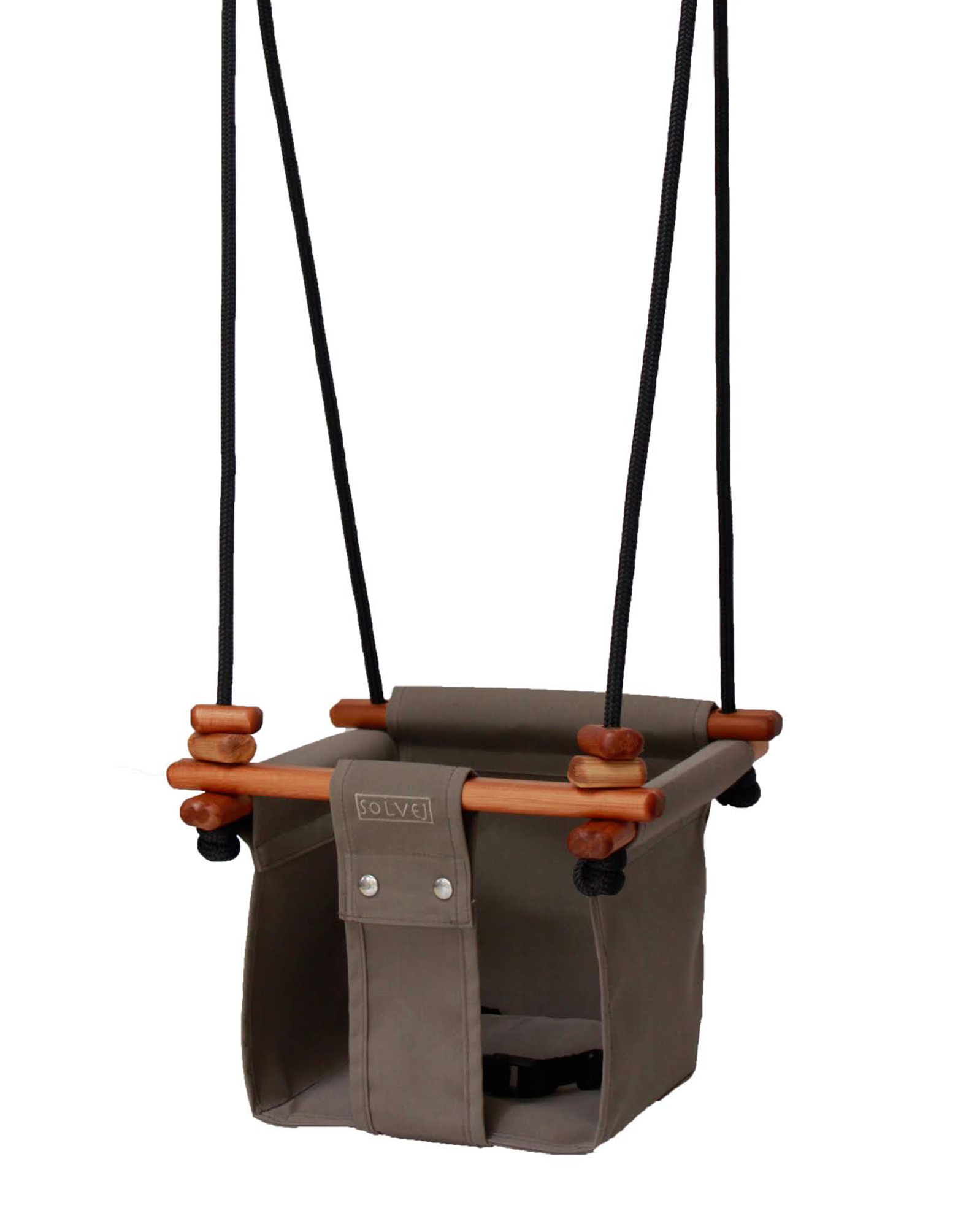 Baby & Toddler Swing - Classic Taupe - Little Reef and Friends