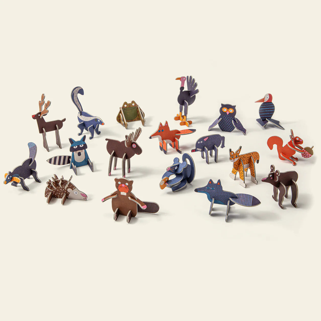 Organic Chocolate + Toy Gift Box - Woodland Animals - Little Reef and Friends