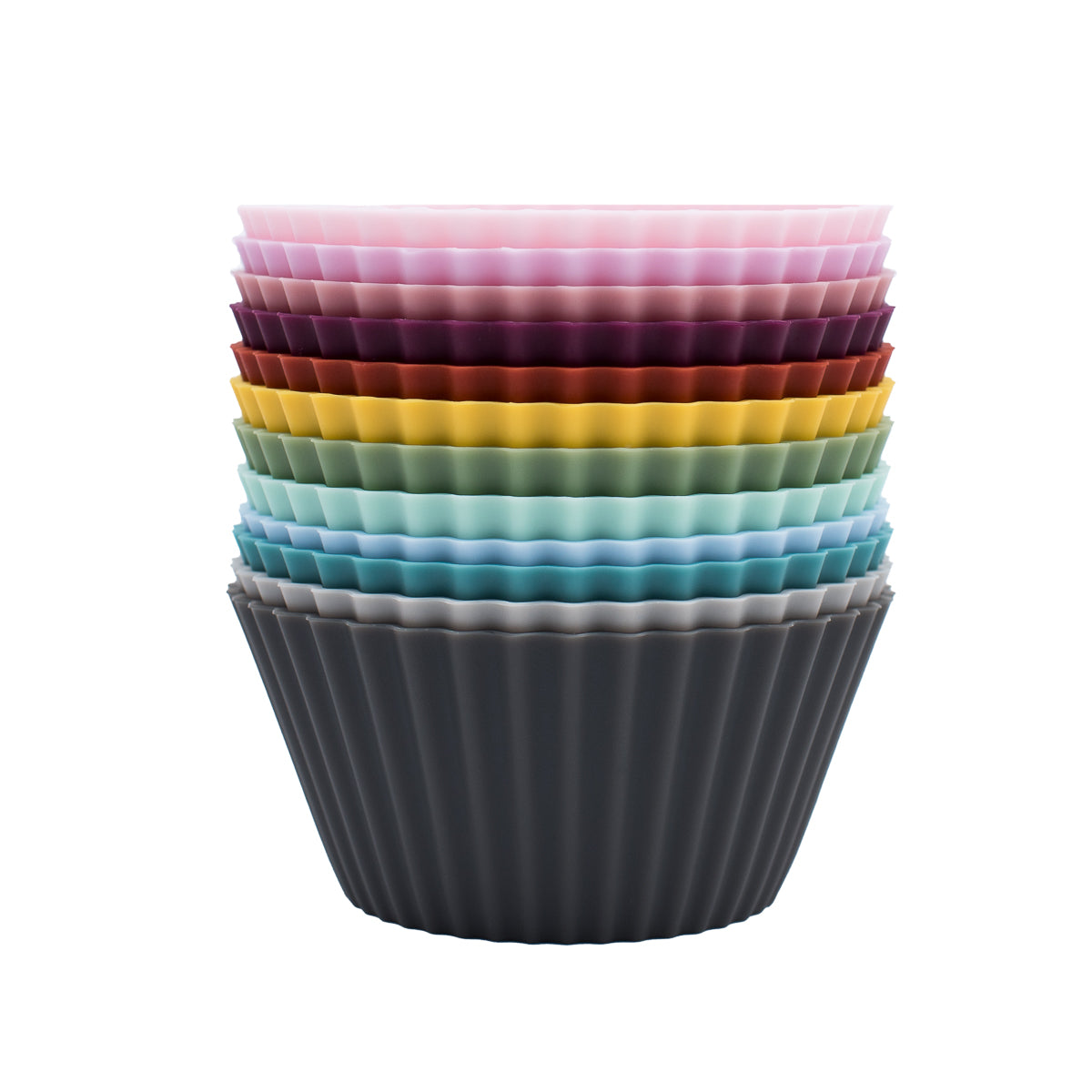 Silicone Muffin Cups - Set Of 12 - Little Reef and Friends