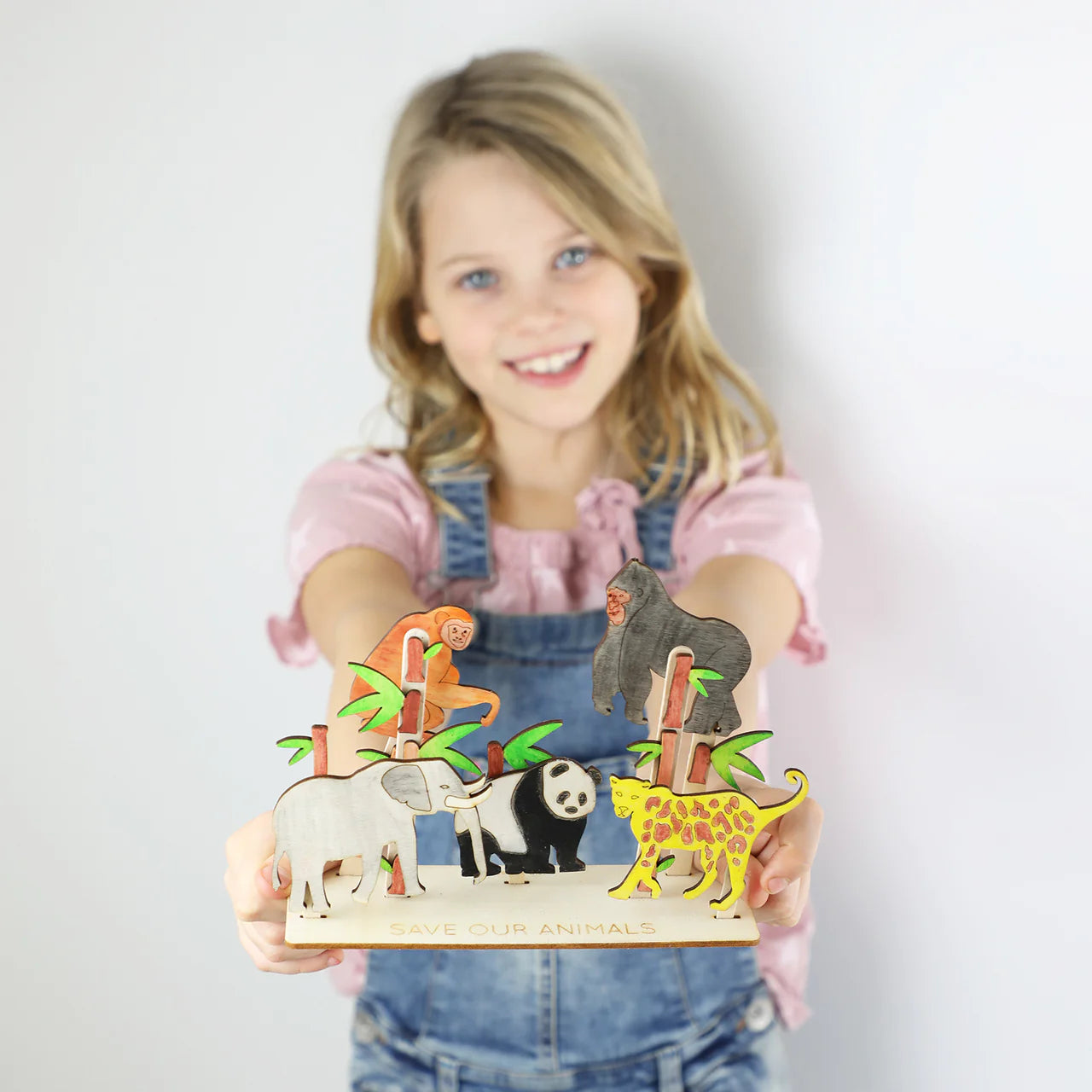 Wooden Craft Kit - Save Our Animals - Little Reef and Friends