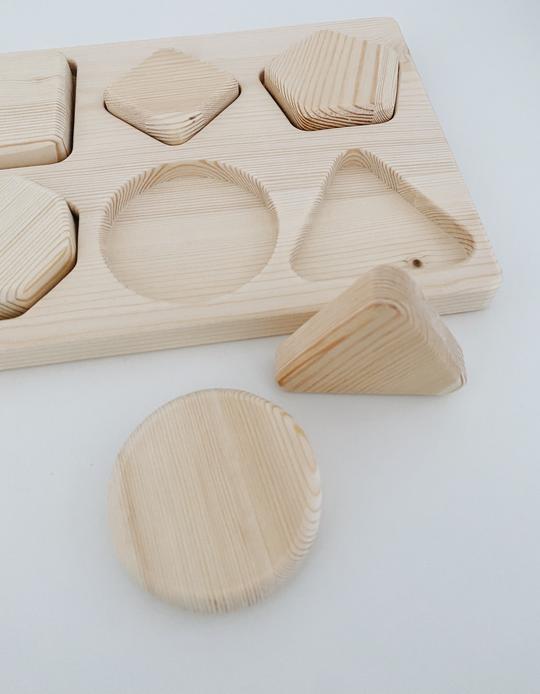 Wooden Shape Puzzle - Little Reef and Friends
