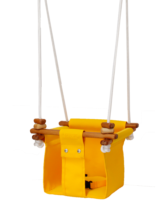 Baby & Toddler Swing - Kowhai Yellow - Little Reef and Friends