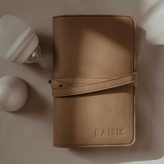 Nappy Wallet - Tan - Little Reef and Friends