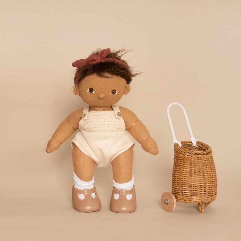 Rattan Mini Doll Luggy - Natural - Little Reef and Friends