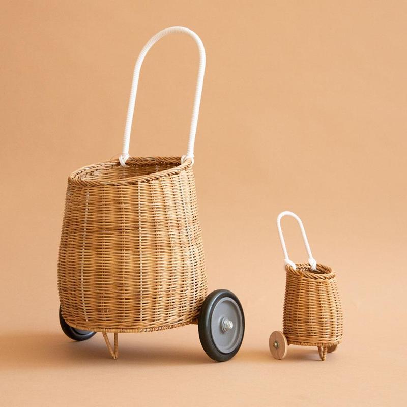 Rattan Mini Doll Luggy - Natural - Little Reef and Friends