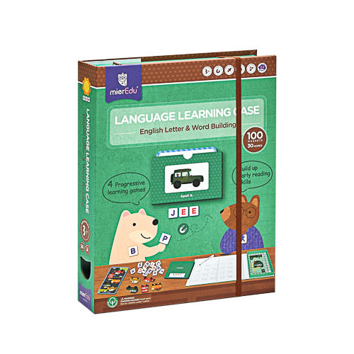 Letter & Word Building Language Learning Case - Little Reef and Friends