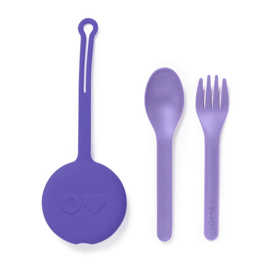 Fork & Spoon Pod Set - Lilac - Little Reef and Friends