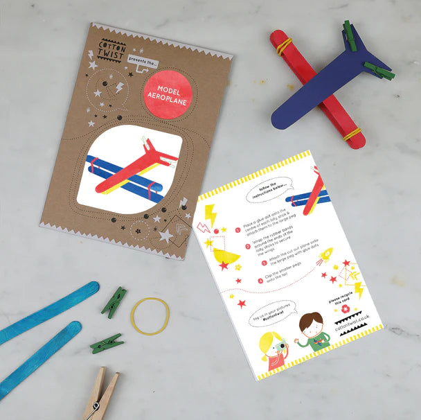 Make Your Own - Model Aeroplane Kit - Little Reef and Friends