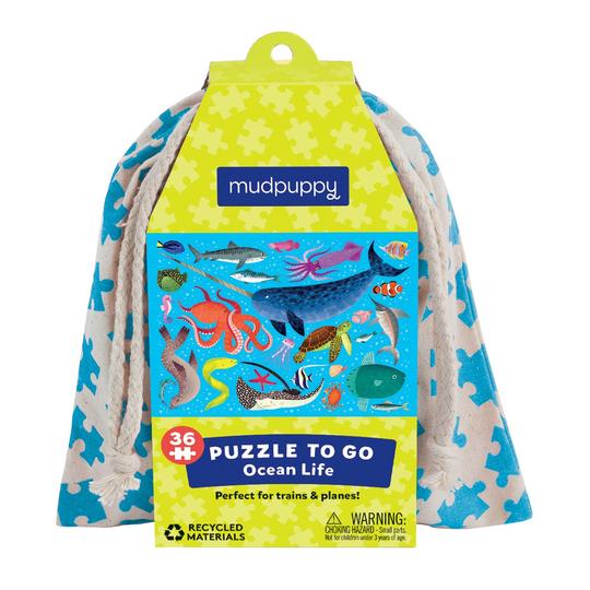 Ocean Life Puzzle to Go 36pc - Little Reef and Friends