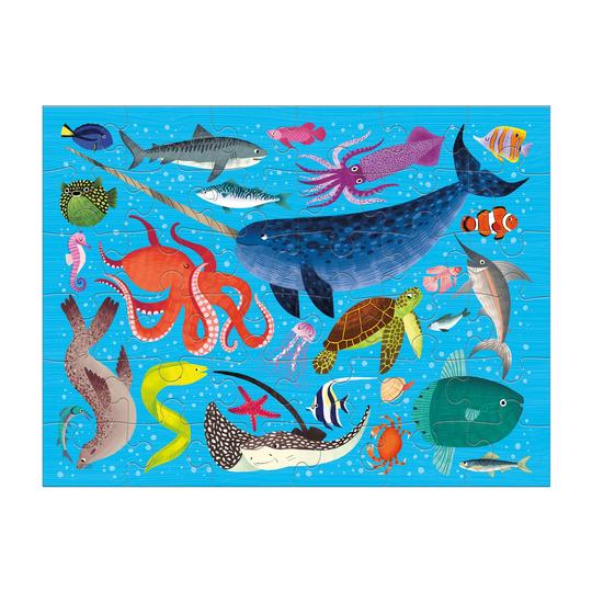 Ocean Life Puzzle to Go 36pc - Little Reef and Friends