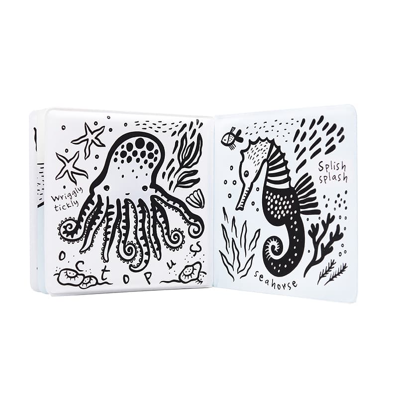 Who's in the Ocean? Colour Me Bath Book - Little Reef and Friends