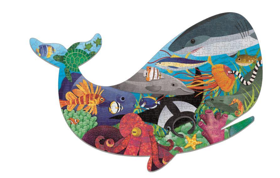 Ocean Life Shaped Scene Puzzle 300pc - Little Reef and Friends