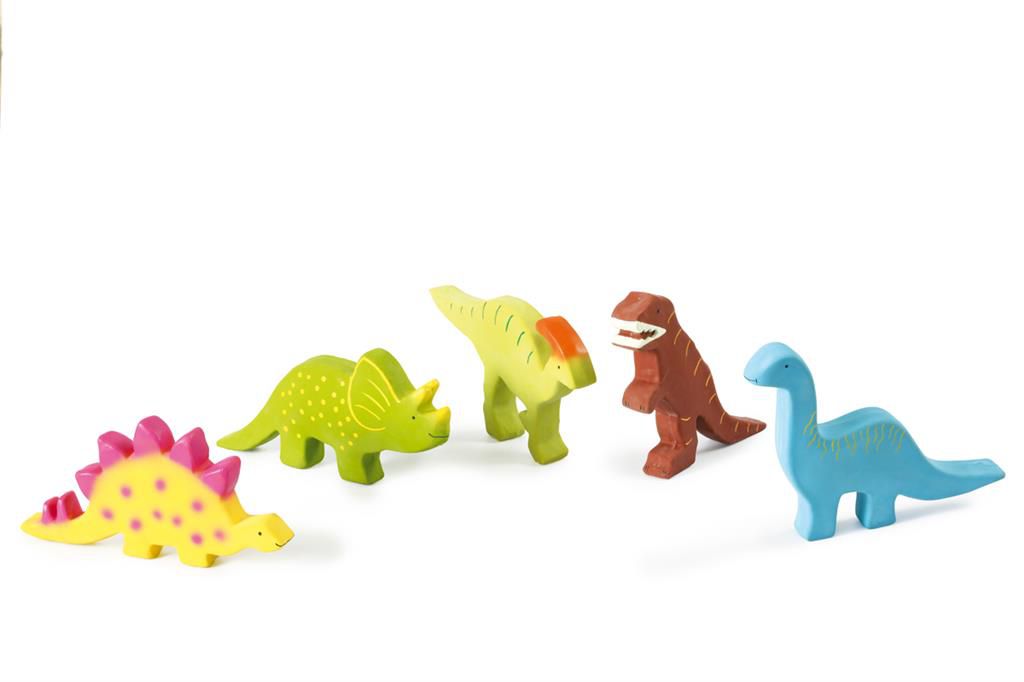 My First Dino Rubber Toy - Tyrannosaurus Rex (T-Rex) - Little Reef and Friends