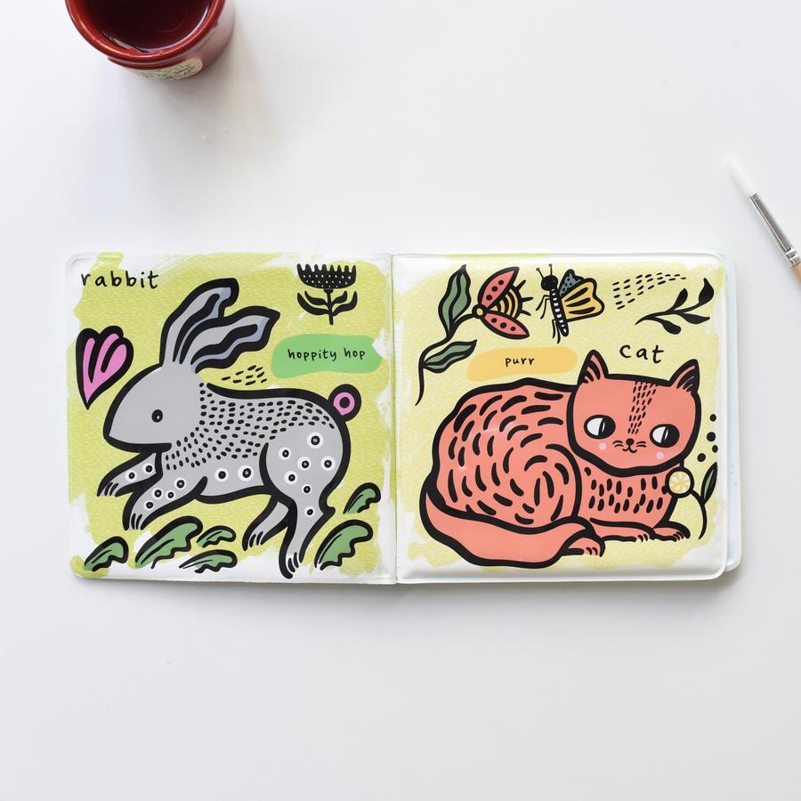 Who Loves Pets? Colour Me Bath Book - Little Reef and Friends