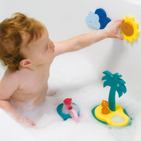 Bath Puzzle - Treasure Island - Little Reef and Friends