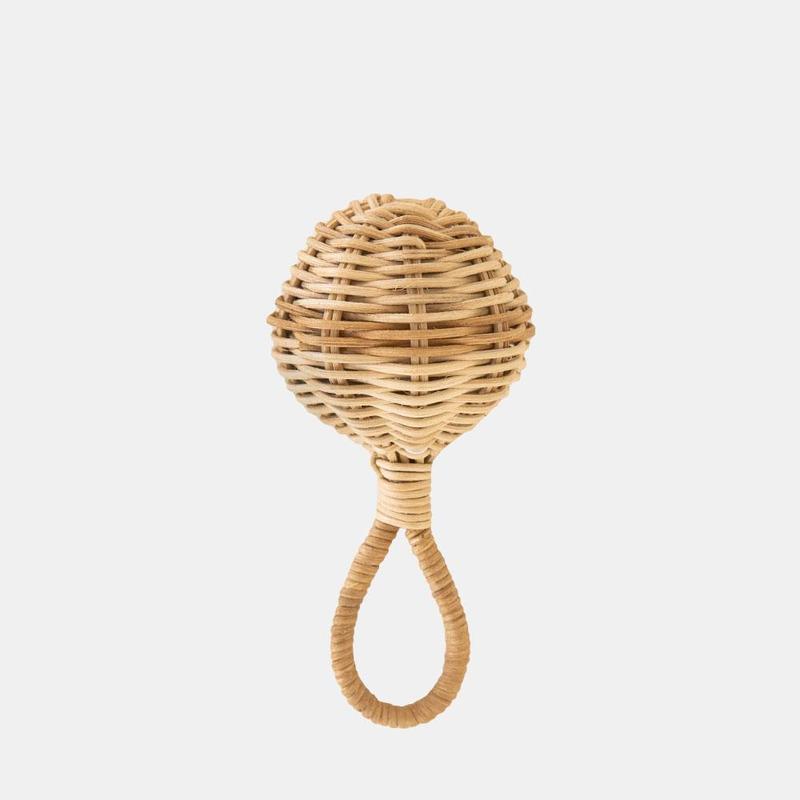 Olli Ella Raya Rattan Rattle – Little Reef and Friends
