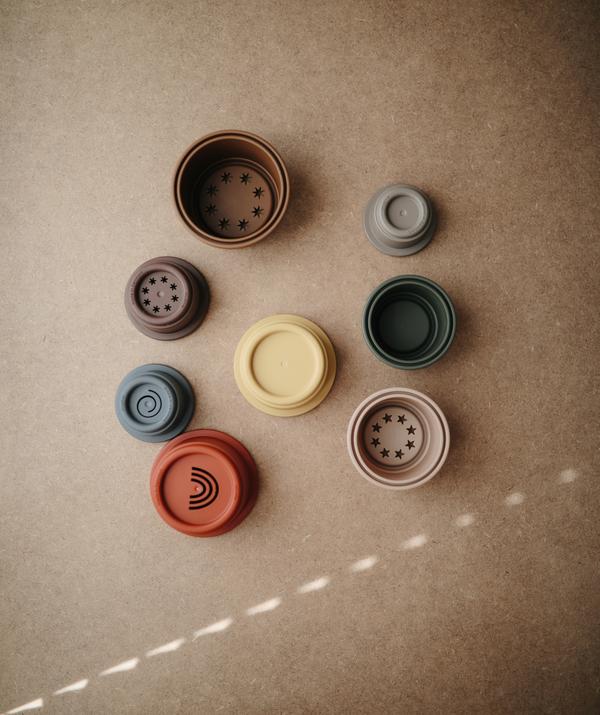Stacking Cups Toy - Retro - Little Reef and Friends