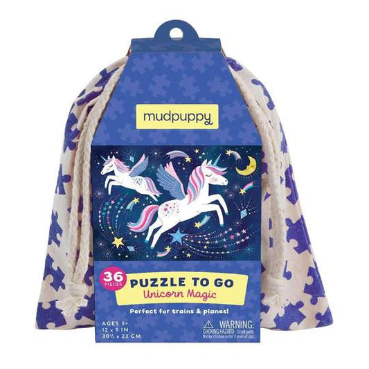 Unicorn Magic Puzzle to Go 36pc - Little Reef and Friends