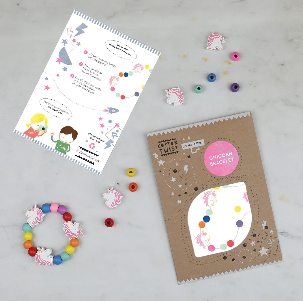 Make Your Own - Unicorn Bracelet Kit - Little Reef and Friends