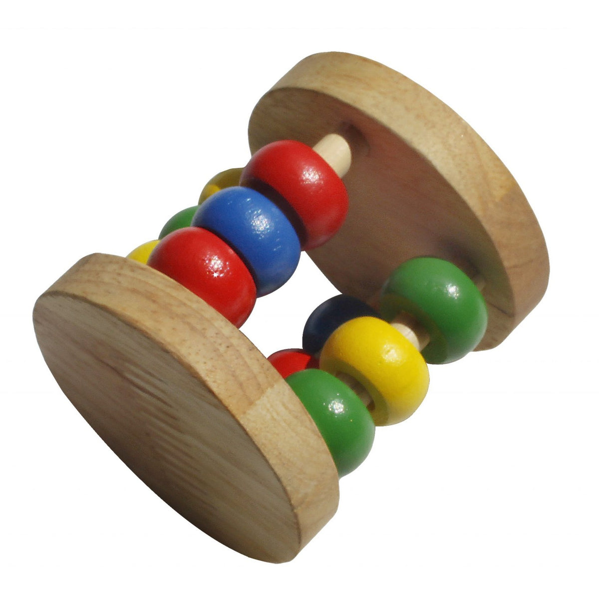 Quadra Rattle Q Toys Wooden Rattle – Little Reef and Friends